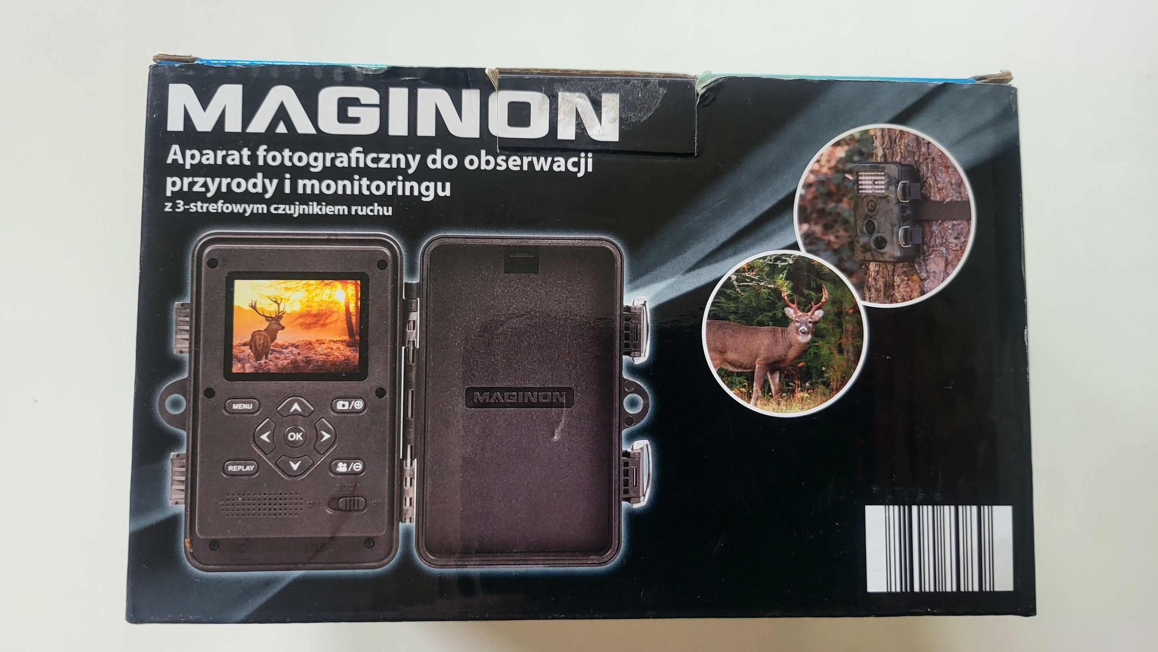 Aparat Maginon do obserwacji przyrody i monitoringu z czujnikiem ruchu