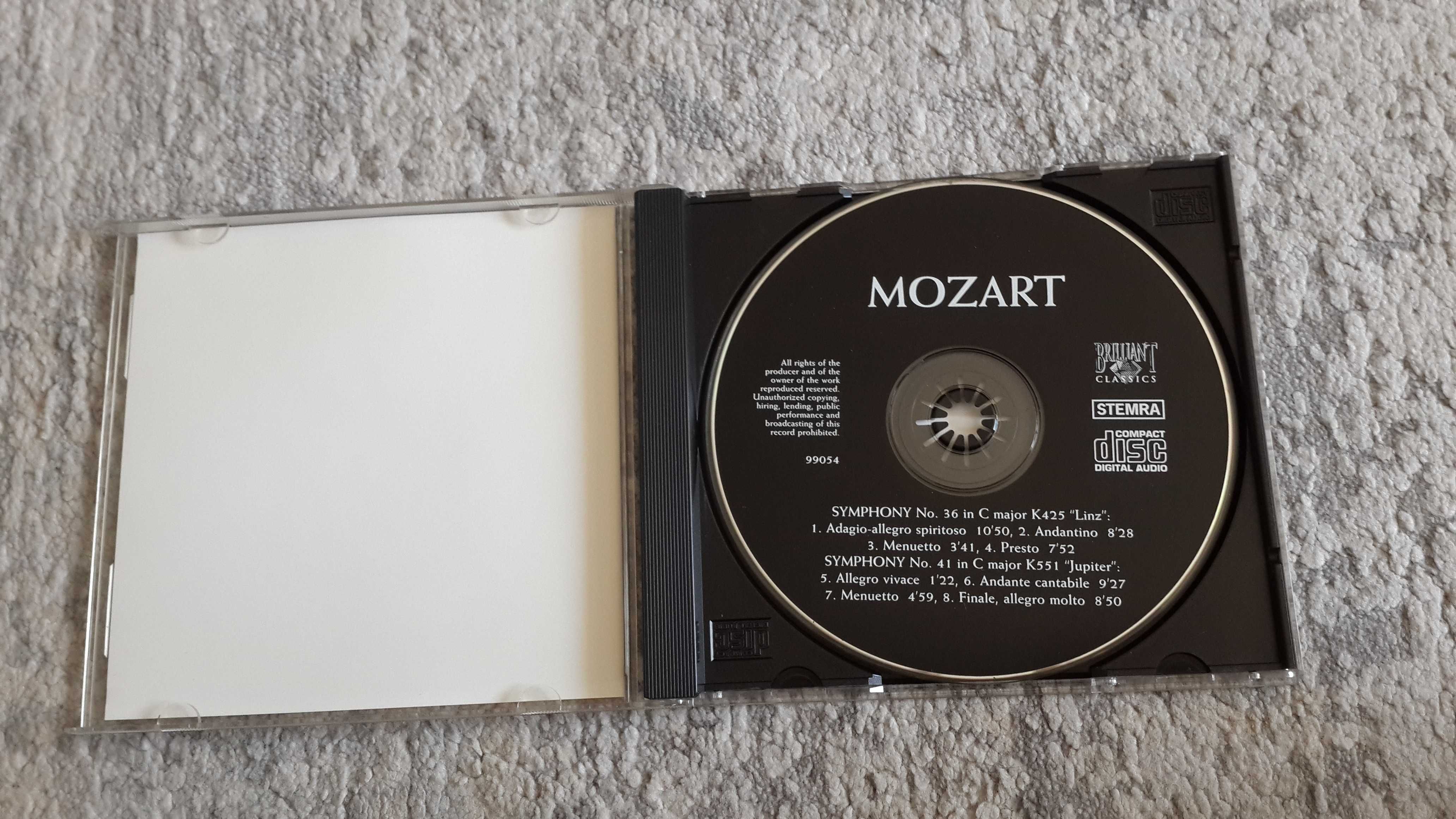 CD The Great Symphonies класика Моцарт , Шуберт , Гайдн ,Брамс ,Дворак