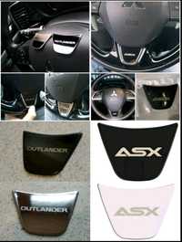 Накладка на руль Mitsubishi Outlander 3, XL, ASX