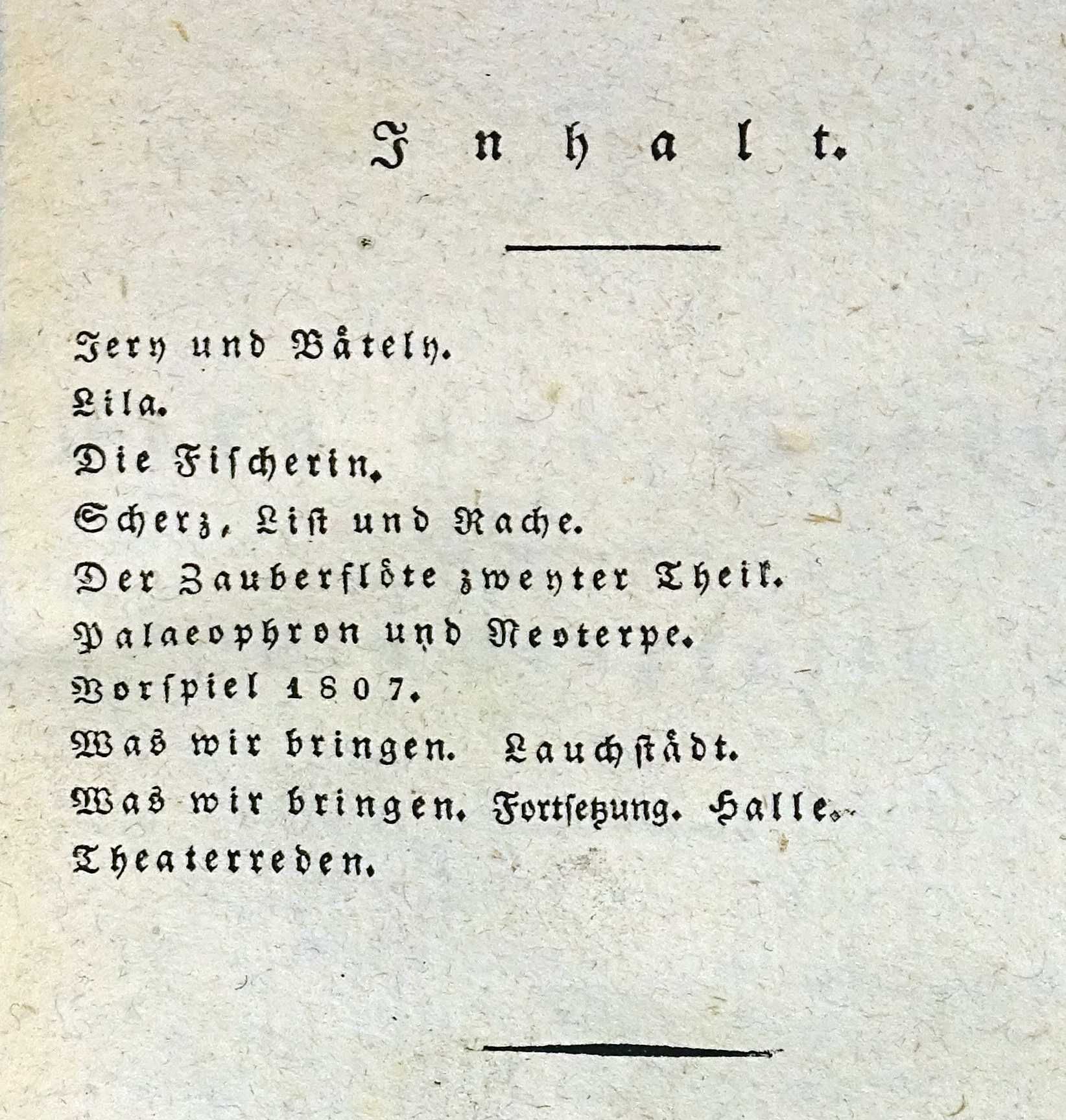 GOETHE Sztuki. Czarodziejski flet. 1828 r. skóra autentyk