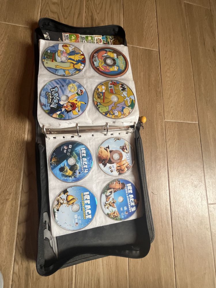 168 DVDs Originais + Bolsa
