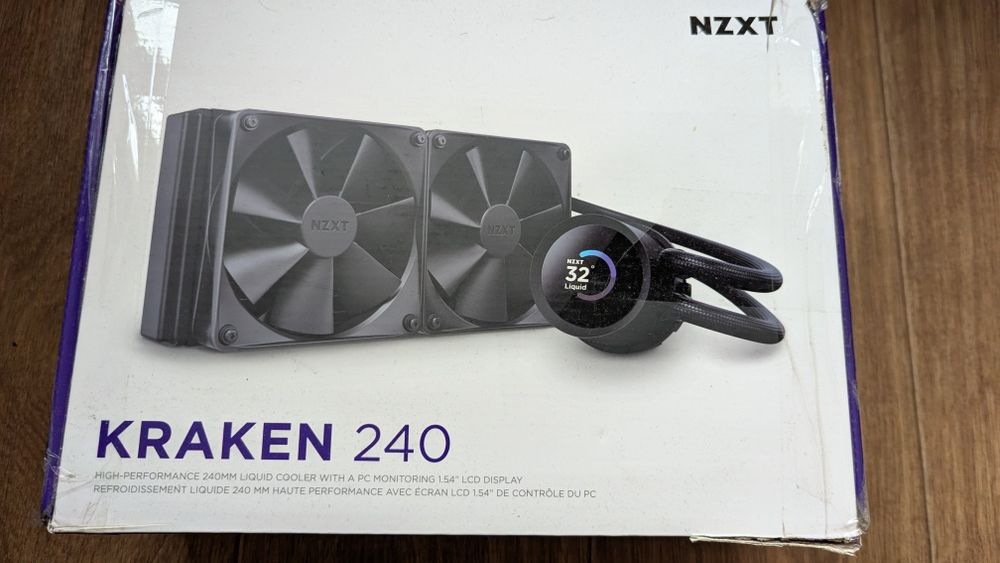 Водянка nzxt kraken 240