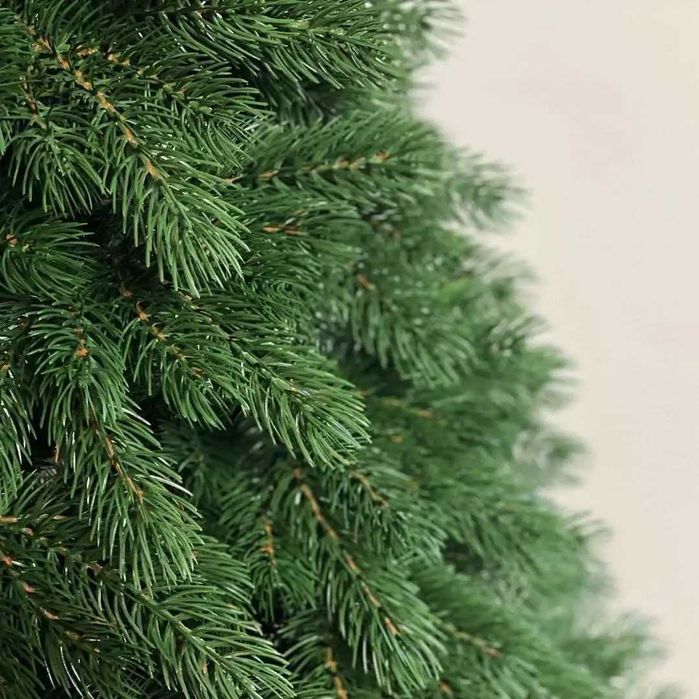 елка литая искусственная де люкс 1.80см ёлка зеленая штучна ялинка