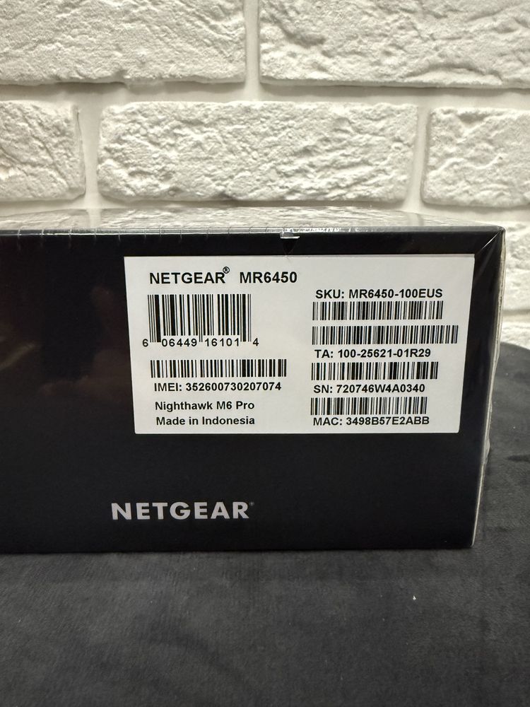 Netgear Nighthawk M6 Pro (MR6450) – мобільний 5G WiFi 6E роутер