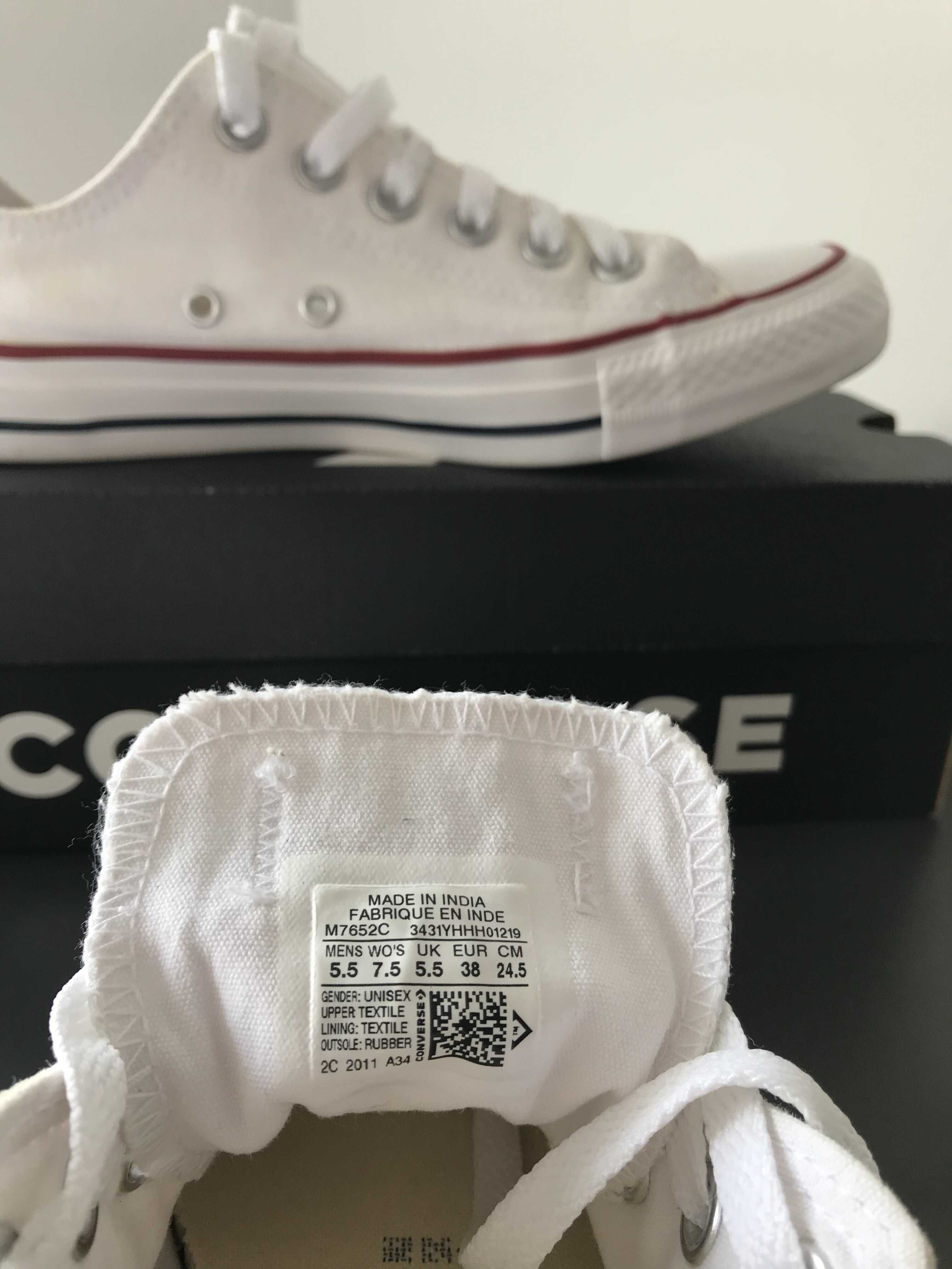 Білі кеди Converse