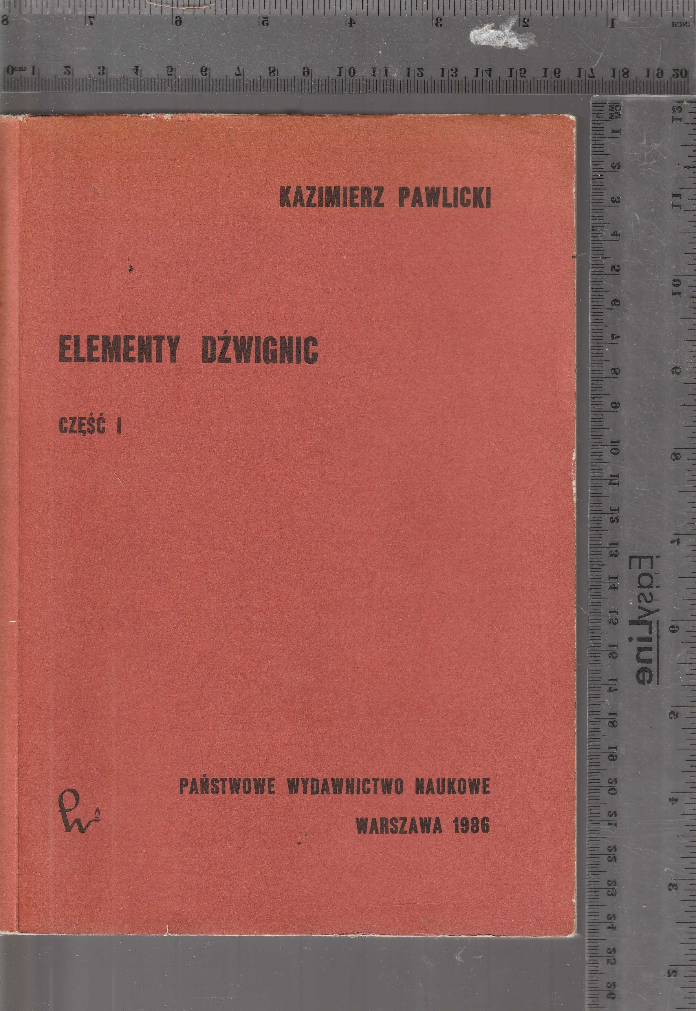 Elementy dźwignic cz1 K. Pawlicki