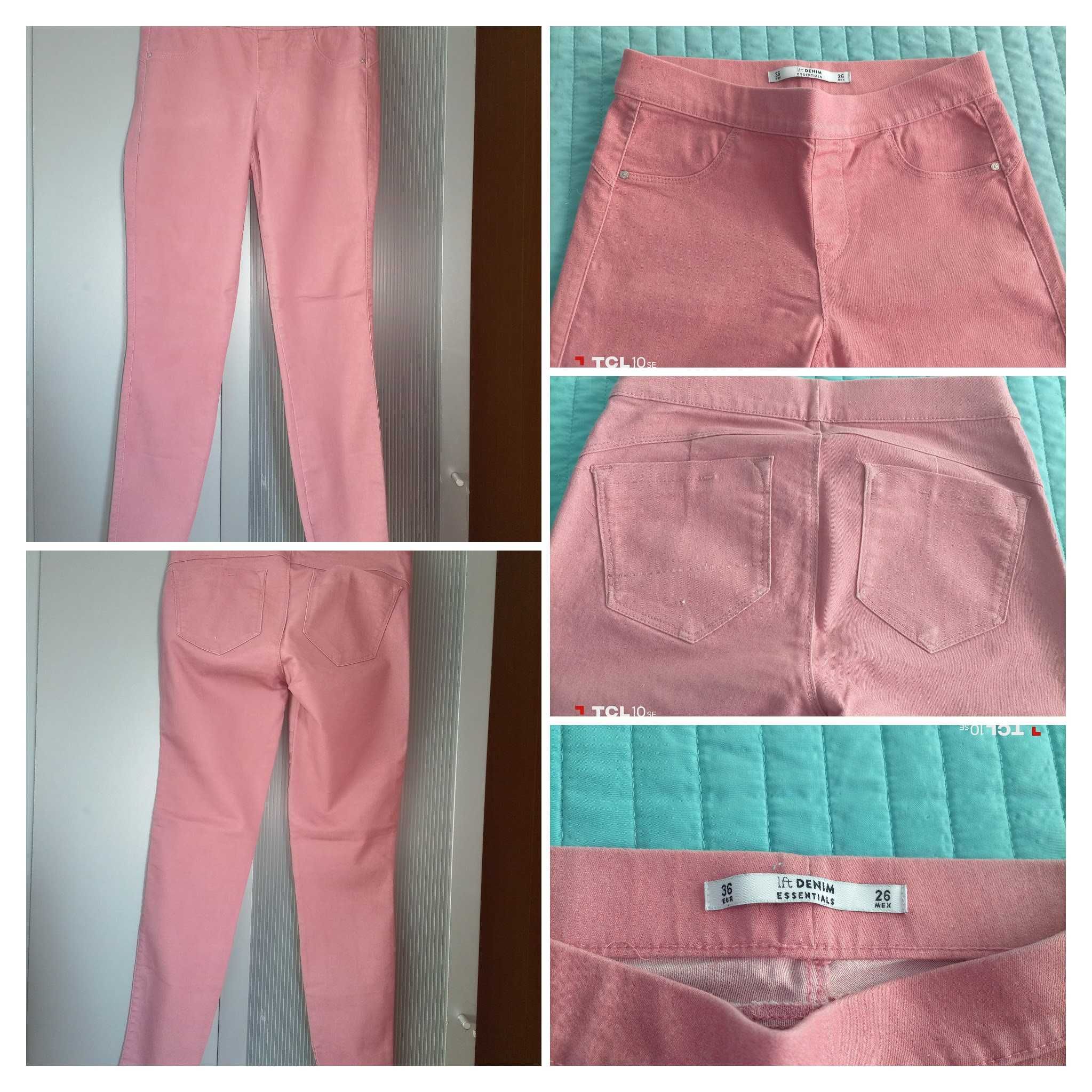 6 calças/ leggings tamanho 36