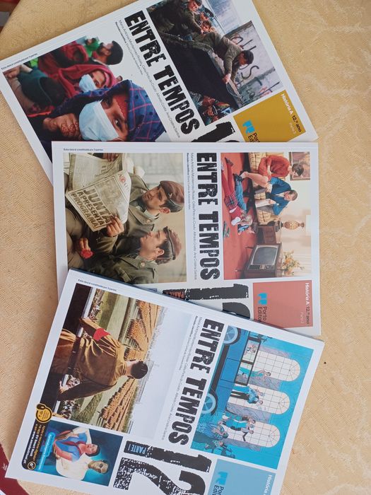 Manuais - Entre Tempos - História A - 12.º Ano ( NOVOS)