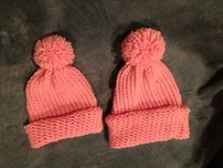 Czapki dziecięce handmade