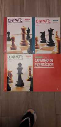 Livros de Matemática Xeqmat 12° como NOVOS