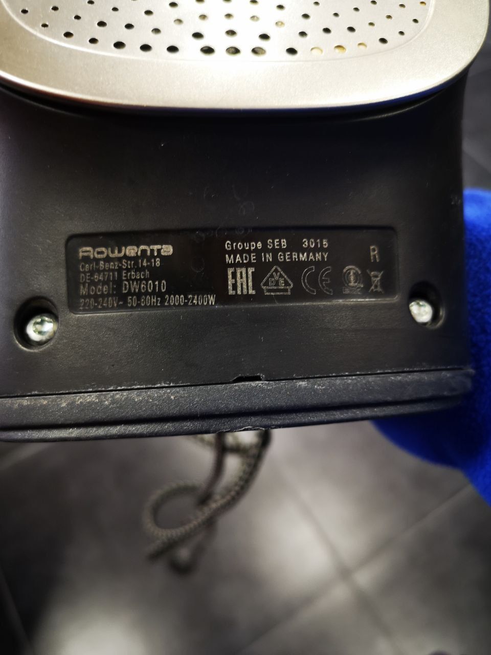 Праска з парою Rowenta Eco Intelligence DW6010