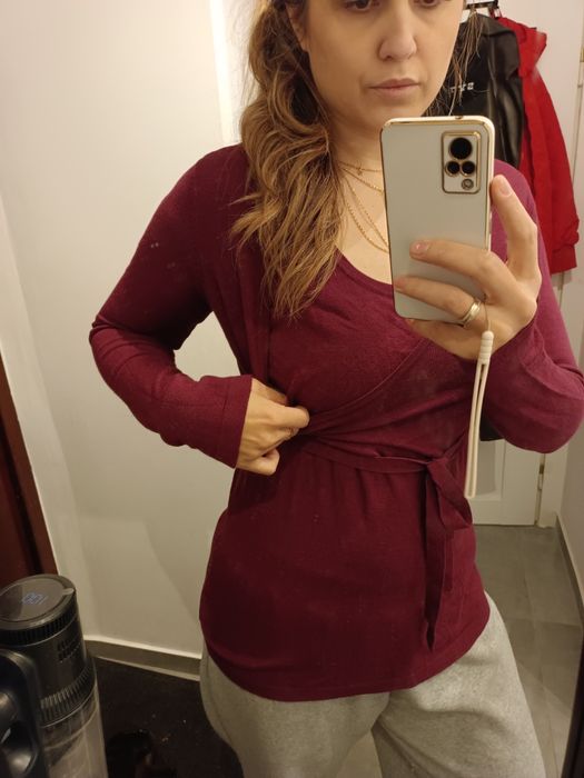 Sweter ciążowy i do karmienia r40/42