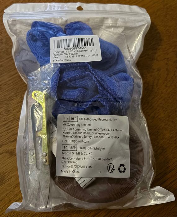 Zestaw uszczelniający do drzwi wejściowych firmy Lopotin