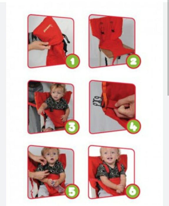 Переносной стульчик для путешествия  Sack'n Seat