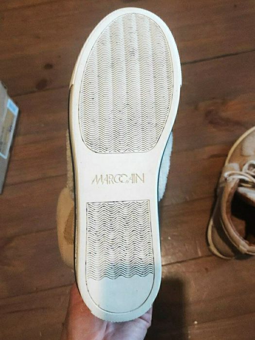 Полуботинки, кеды кожа, нубук Marc Cain 40р, 25.5см
