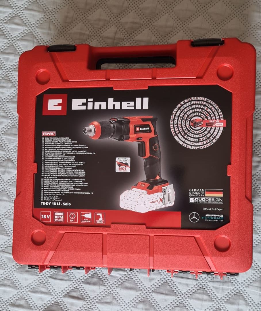 Aparafusadora para pladur sem fios 18 v sem bateria Einhell TE-DY 18v
