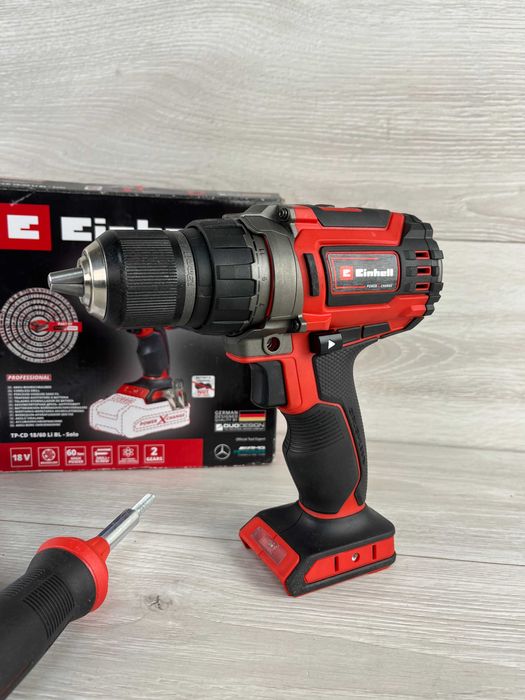 Шуруповерт ударний акумуляторний Einhell TP-CD 18 Li без аку ізар. 60N