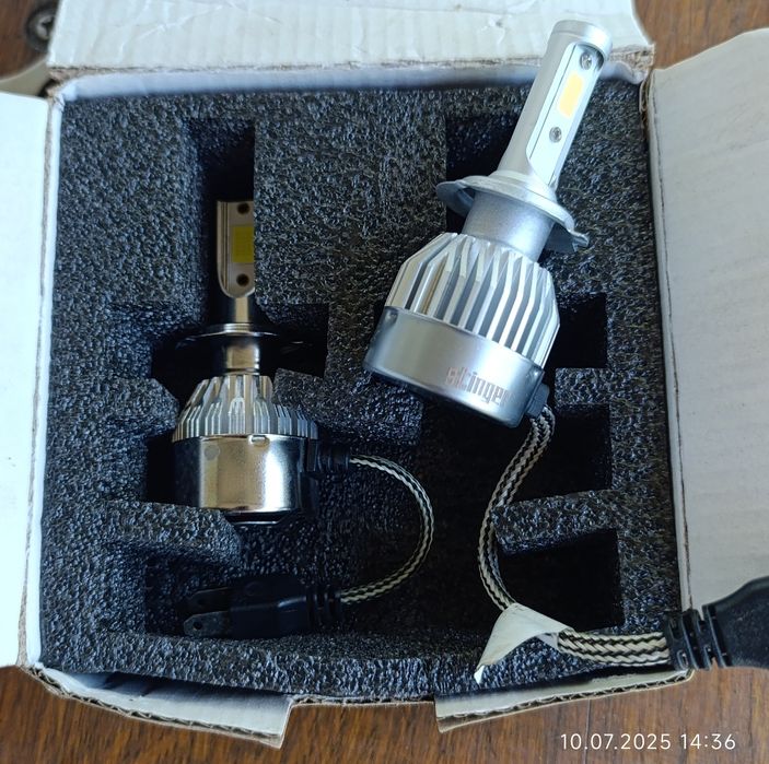Лэд лампа стингер H7.
