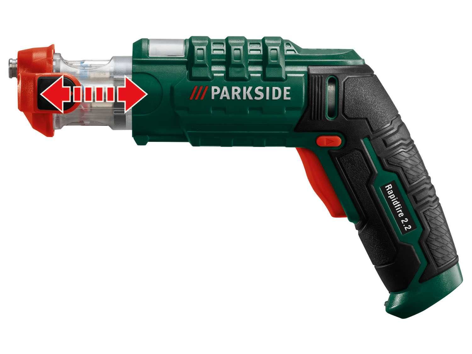 Акумуляторна викрутка / Аккумуляторная отвертка Parkside Rapidfire 2.2