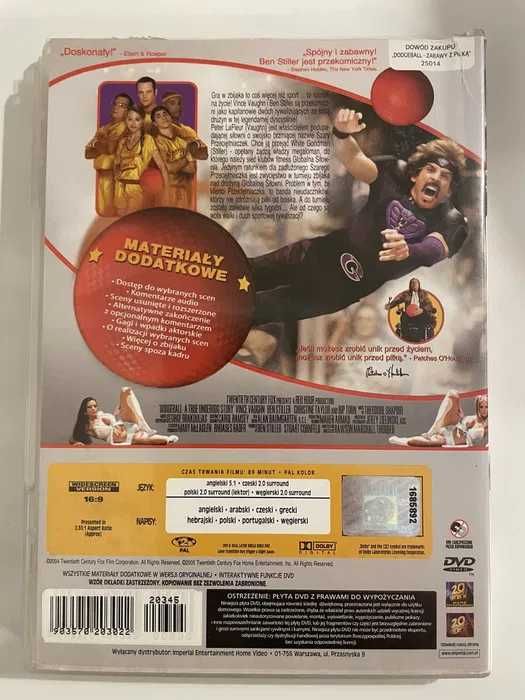 Zabawy z piłką - Dodgeball - DVD