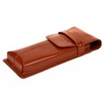 BELTIMORE etui skórzane piórnik na długopisy płaskie J001 brązowe