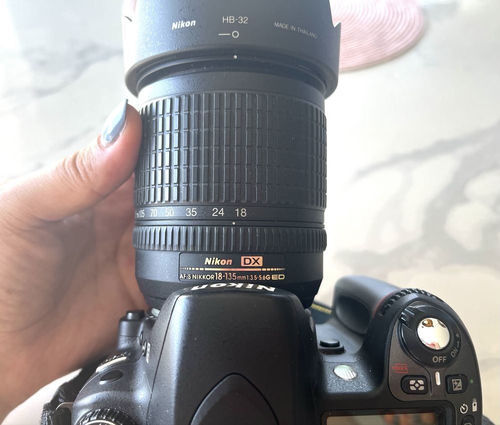 NIKON z obiektywem