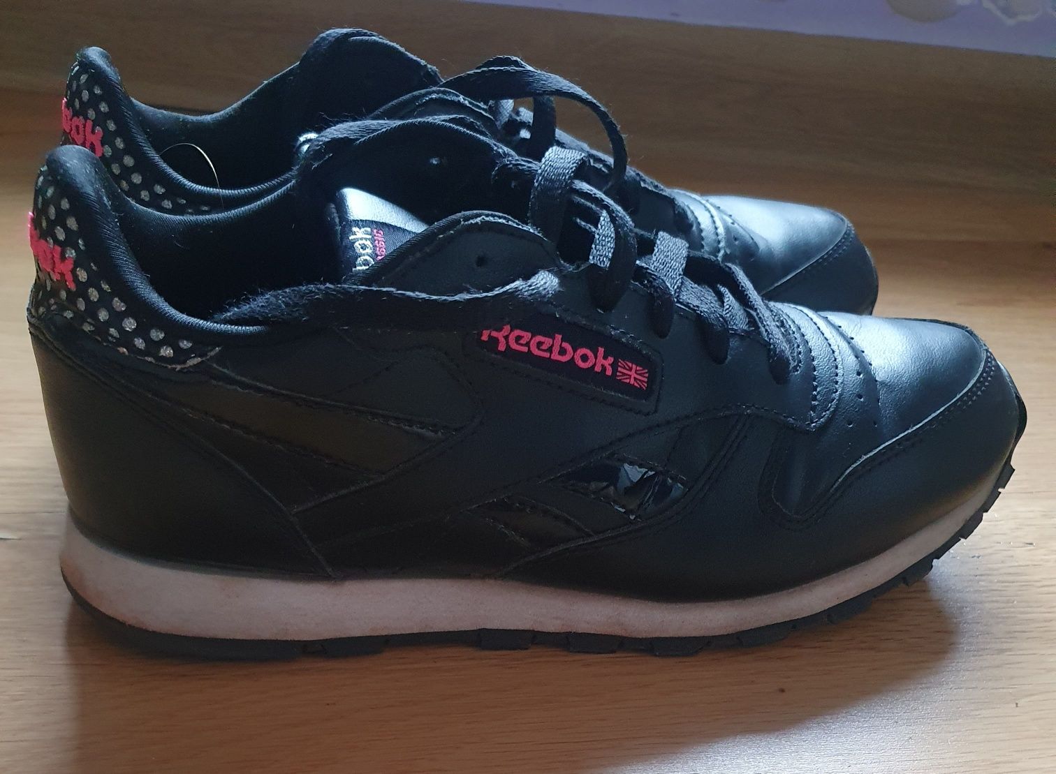 Adidasy Reebok czarne, r.35