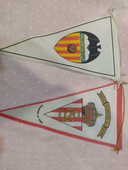 Galhardetes Valência Sporting de Gijon