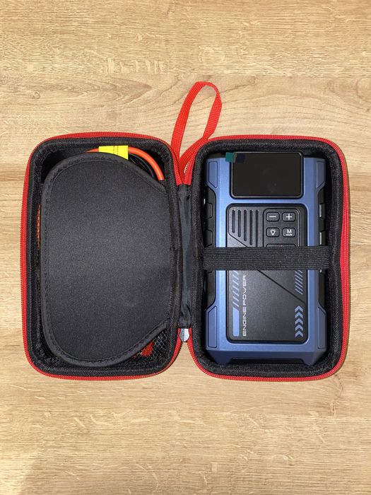 Powerbank z kompresorem do auta