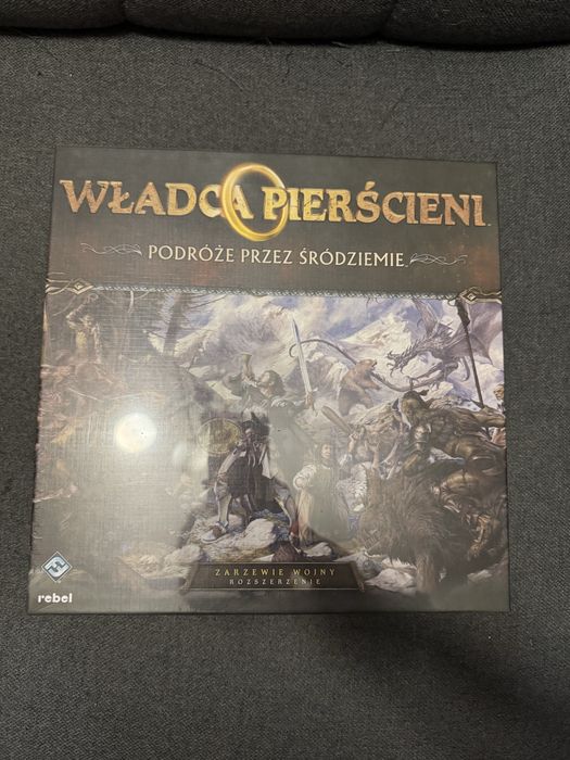 Władca Pierścieni Podrórze przez Śródziemie Zarzewie Wojny gra