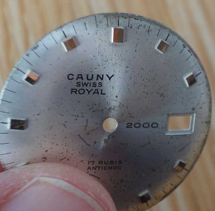 Cauny Swiss Royal 2000 mostrador original 31,5mm (usado)