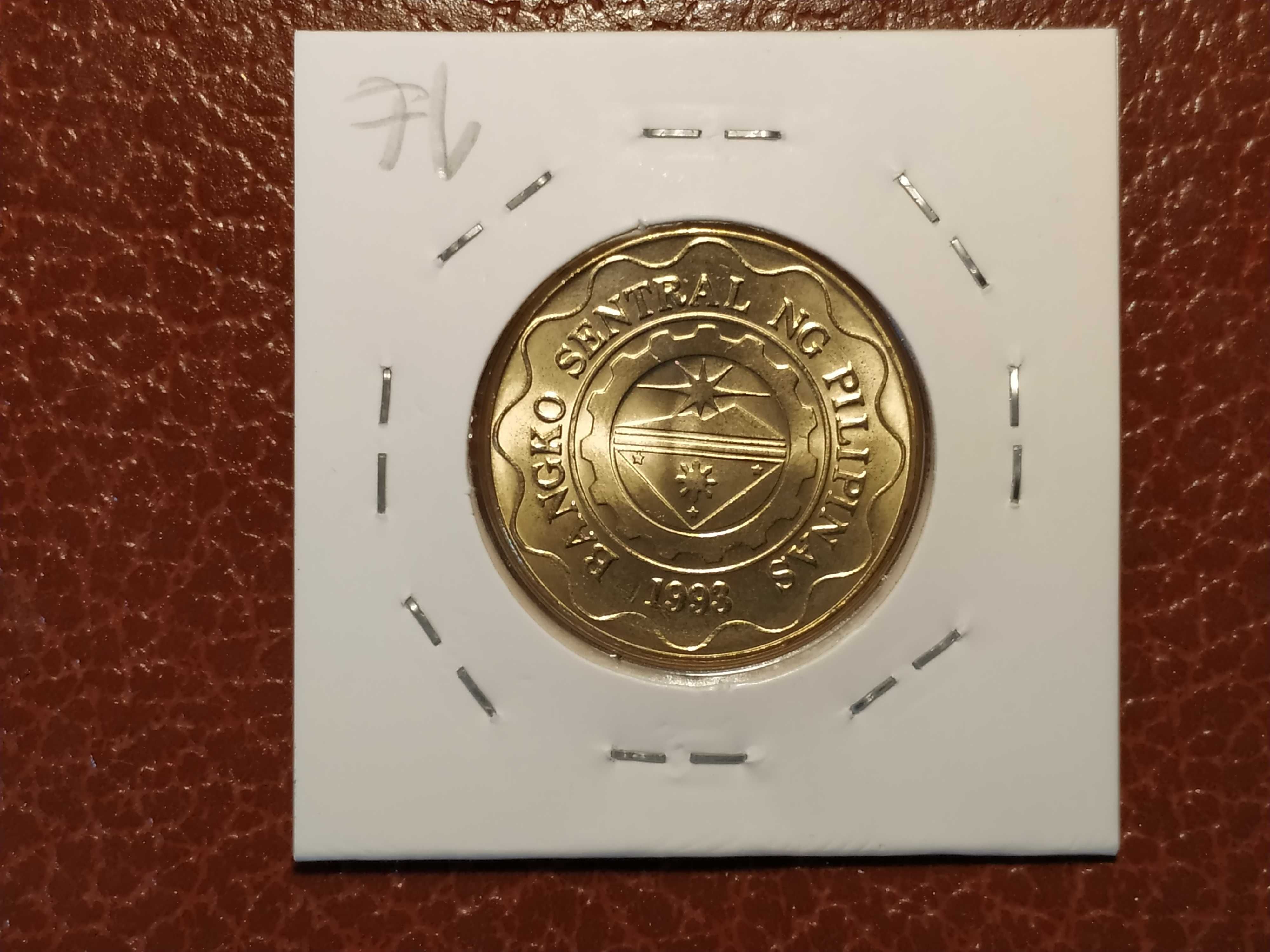 Filipinas - moeda de 5 piso de 2005 (UNC)