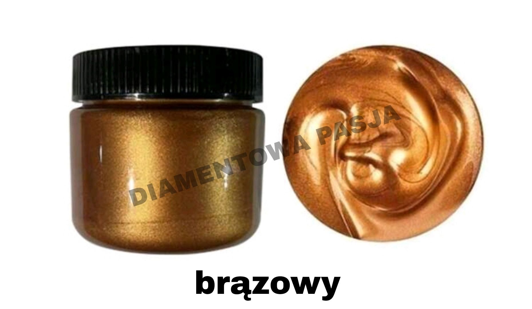 METALICZNA farba akrylowa perłowa połysk blask