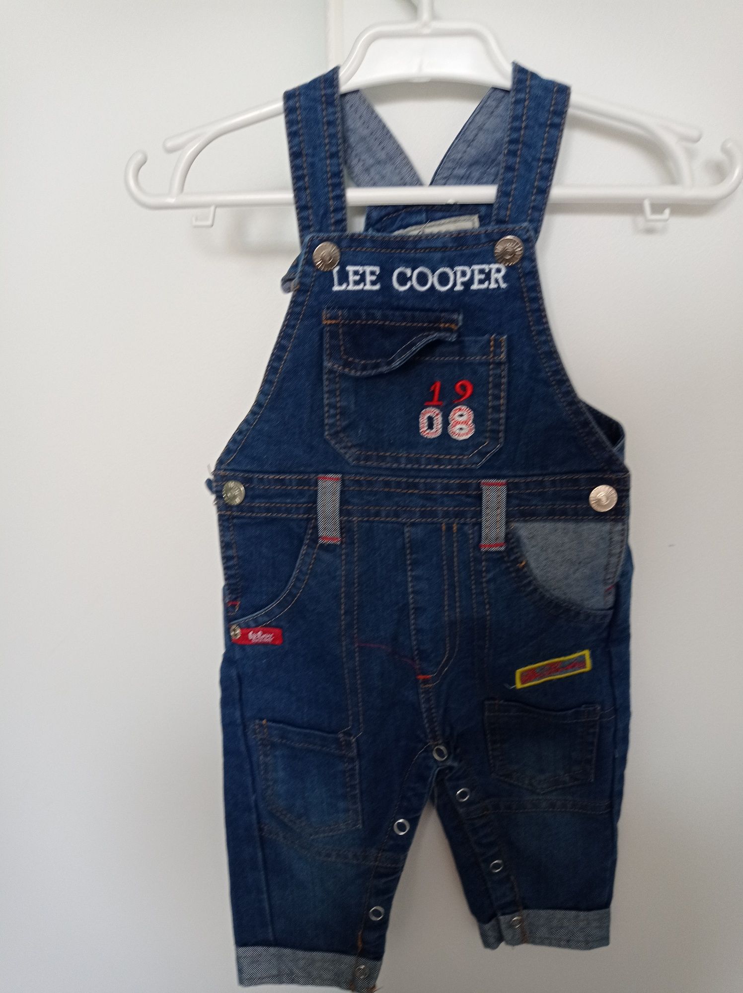 Sprzedam spodnie ogrodniczki LEE COOPER 74cm