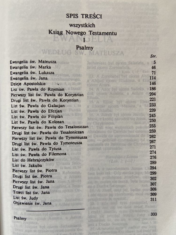 Nowy Testament i Psalmy. The Gideons International.