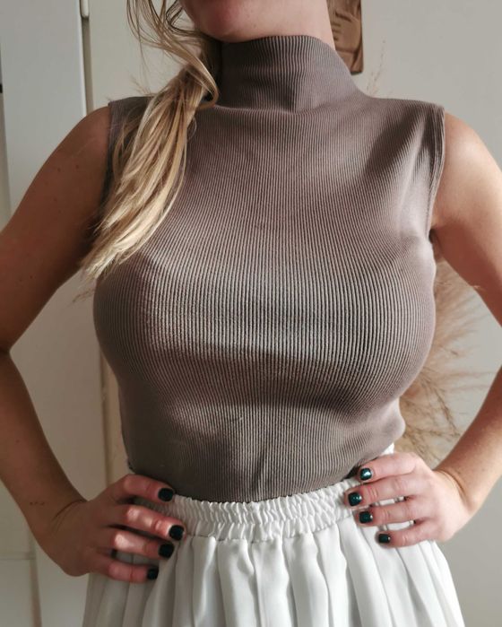 Prążkowany top Andzela