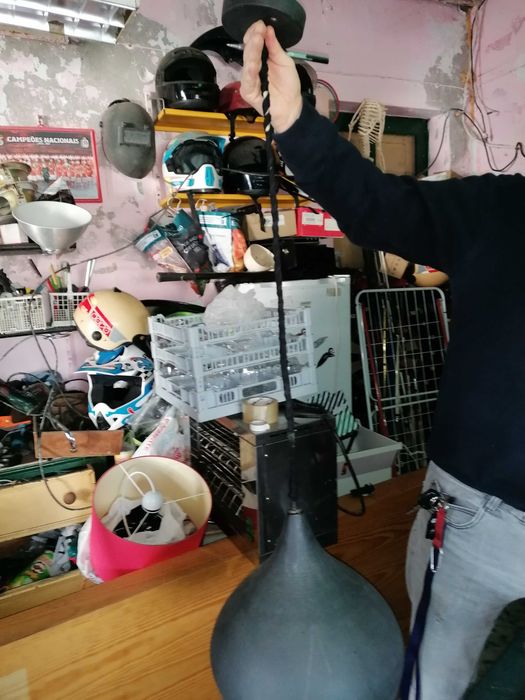 Candeeiros Teto Pretos