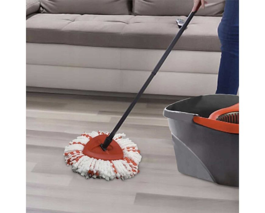 2x Wkład do Mopa Obrotowego Vileda Turbo Zapas Mocne+ Gratis Gąbki