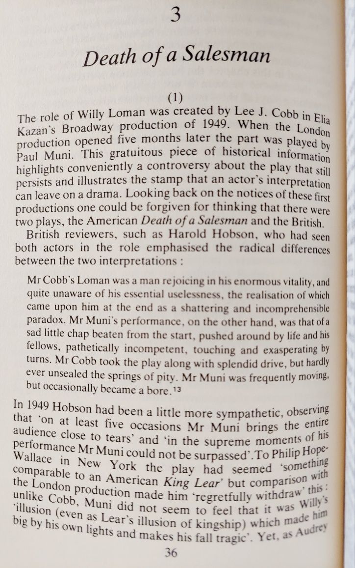 Arthur Miller - A Study of his Plays