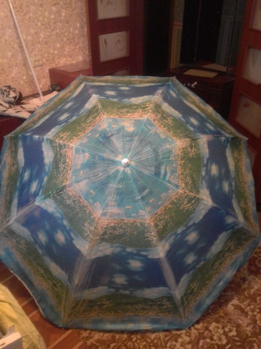 Пляжный зонтик,диаметр 180см