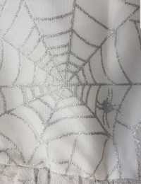 Strój H&M z brokatową pajęczyną przebranie karnawał bal Halloween 98