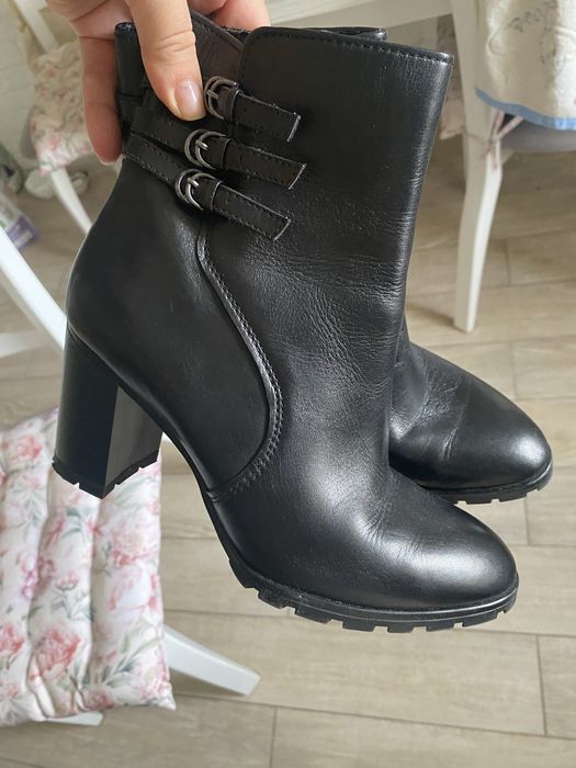 Ботинки шкіра інтертоп