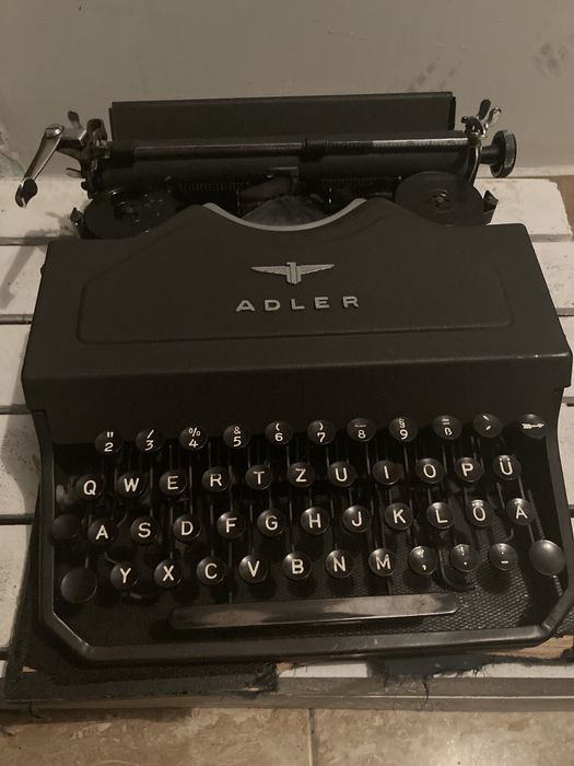 Maszyna do pisania adler orzeł antyk stara kolekcja
