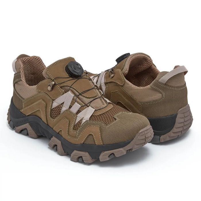 Тактичні кросівки з автошнуровкою чоловічі тактические кроссовки койот