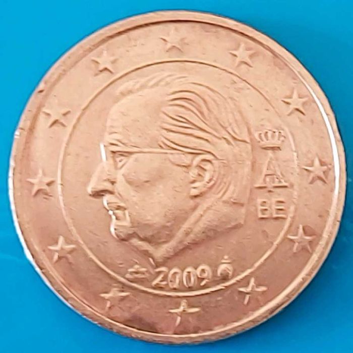 2 Cêntimos de 2009 da Bélgica, Alberto II
