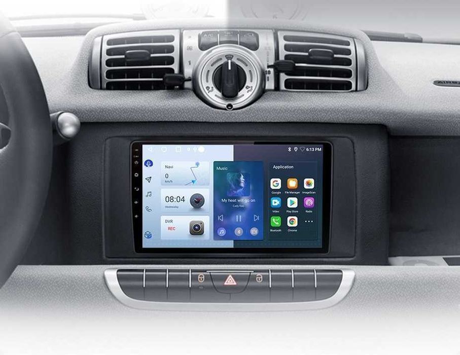 Radio nawigacja Smart Fortwo 2005 - 2010 Android