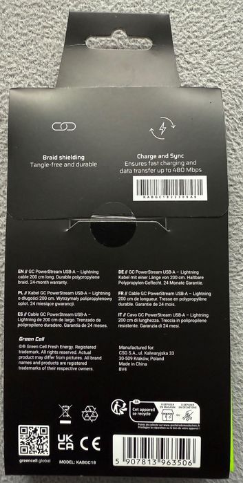 Kabel USB-A Lightning