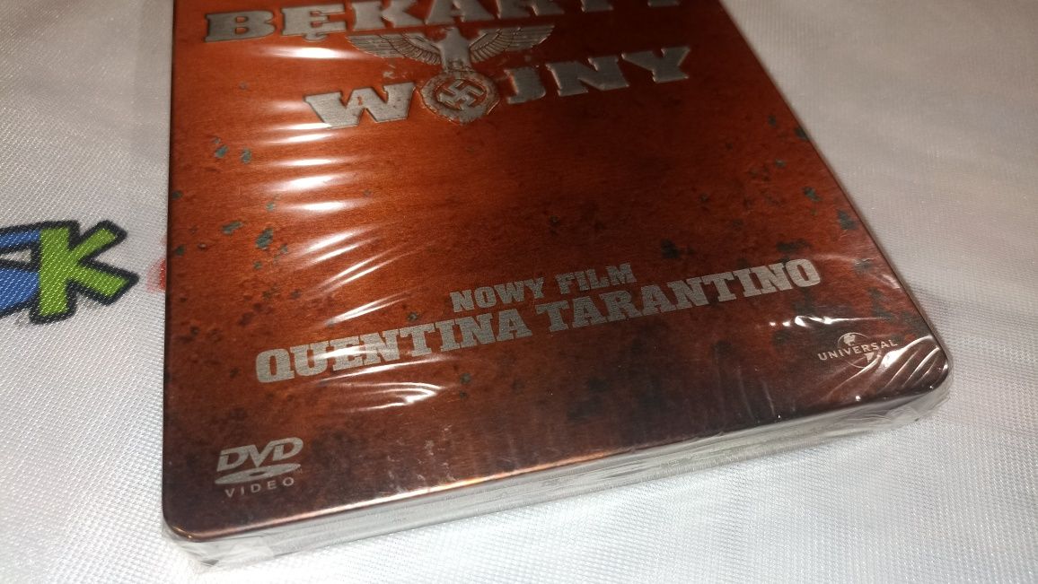 Bękarty Wojny DVD metalbox steelbook nowy zafoliowany