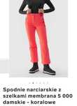 NOWE Spodnie narciarskie damskie 4F membrana 5000 rozm. L