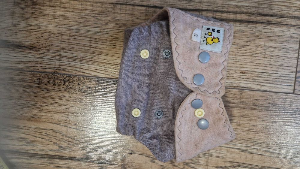 Nr 10 Pieluszka Wielorazowa Otulacz Wełniany kokosi S